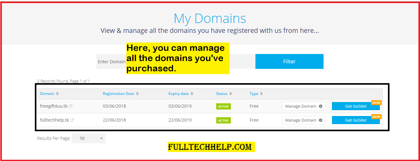 Get a free domain name for your blog