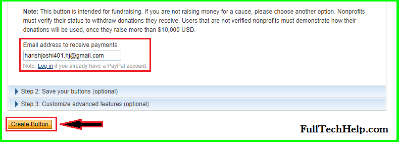 How to add Paypal Donate button on Blogger?